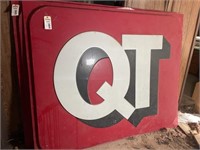 QT plastic face sign  84Wx72T