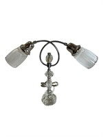 Wired, Imported Crystal with Crome Table Lamp