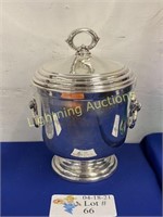 W & S BLACKINTON SILVERPLATE 1948 AWARD ICE BUCKET