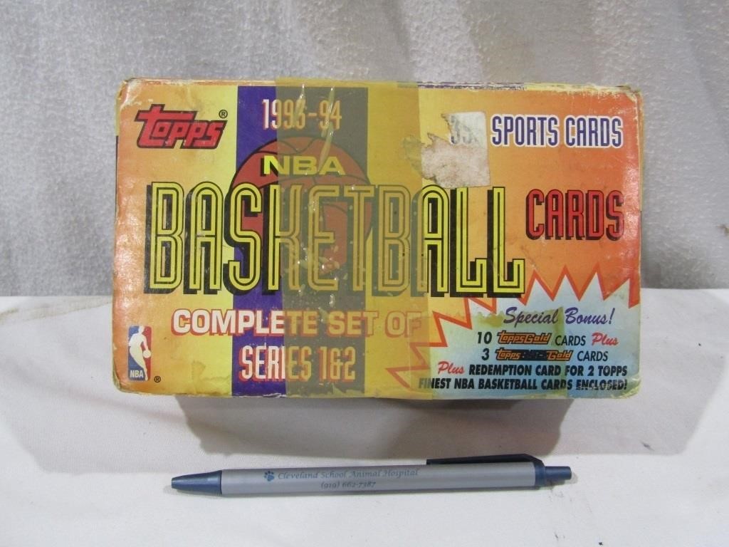Unsearched Basketball Cards
