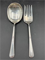 190 grams sterling silver serving pieces