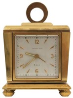 Tiffany & Co. 4 Dial Desk Clock With Alarm