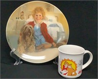Knowles Annie & Sandy Plate G1913 & Applause
