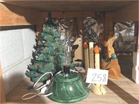 Ceramic Christmas tree,, Christmas decor