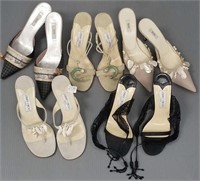 5 pair of Jimmy Choo & Prada shoes - sizes 8 1/2