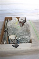 SCREWS, CABLE CLAMPS, BOLTS BOX LOT