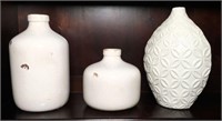 Glazed Ceramic Vases