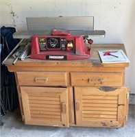 Tradesman 6-1/8 Bench Jointer Mounted to Cabinet