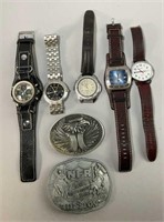 Men's Watches & Belt Buckles