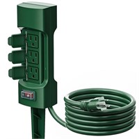 Outdoor Power Stake, Kasonic 6-Outlet Double...