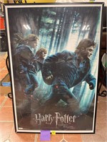 Framed Harry Potter Deathly Hollows Part 1 Poster