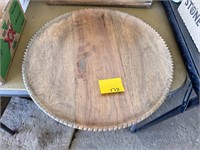 Large Wood India Platter