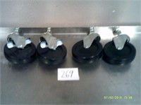Lot of 4 Casters