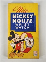 VINTAGE MICKEY MOUSE WRIST WATCH - EMPTY BOX