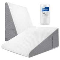 Forias Wedge Pillow 12  Bed Wedge Pillow for