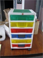 Lego Building Block Storage Tower Retired