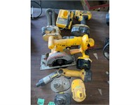 Dewalt 12v Batteries, Drills, Saw & Light