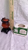 Ceramic pot belly  stove and ceramic stove base