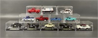 Twelve Assorted Die-Cast Collector Cars