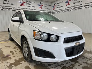 2016 Chevrolet Sonic-RECONSTRUCTED TITLE