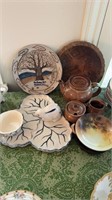 Group lot of vintage pottery, including a large