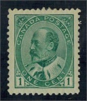 Canada 1903 #89 1c Green MNH Jumbo