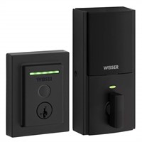 Weiser Halo Touch Matte Black WiFi Smart Lock,