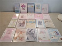 NEW Baby Boy Baby Girl CARDS Marked $2.80 Each