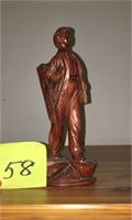 Wooden Female Figurine