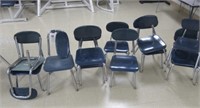 (13) Various classroom chairs.