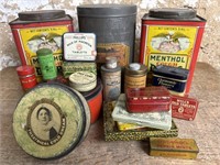 Medicinal Tins