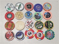 20 California Casino Chips