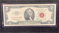 Currency: 1963 $2 Red Seal United States Note