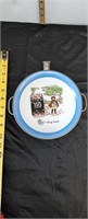 Red riding hood heated canister plate
