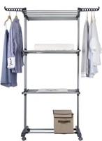 JOHGEE CLOTHES DRYING RACK 28 INCH TOWER