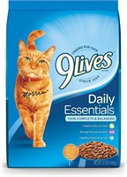 2 bags 9Lives Dry Cat Food