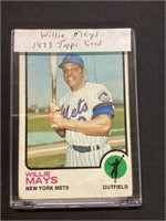 TOPPS 1973 WILLIE MAYS