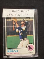 TOPPS 1973 HANK AARON