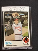 TOPPS 1973 NOLAN RYAN