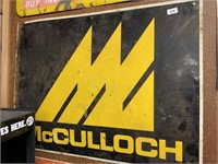 MCCULLOCH TIN SIGN