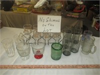 Mid Century Glass Tumblers - Sets, Pairs, Singles