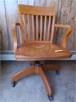 Oak Desk Chair