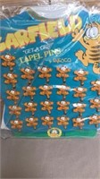New Garfield label pins