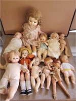 Vintage baby dolls see photos for condition
