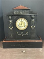 Victorian Slate/marble mantle clock