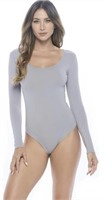 Long Sleeve Scoop Neck Bodysuit