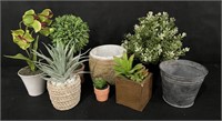 Lot of New Plant Decor, Holders & More