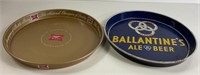 Miller and Ballantines Beer Trays