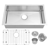 MILOSEN Undermount Kitchen Sink, 27''×16''×7''