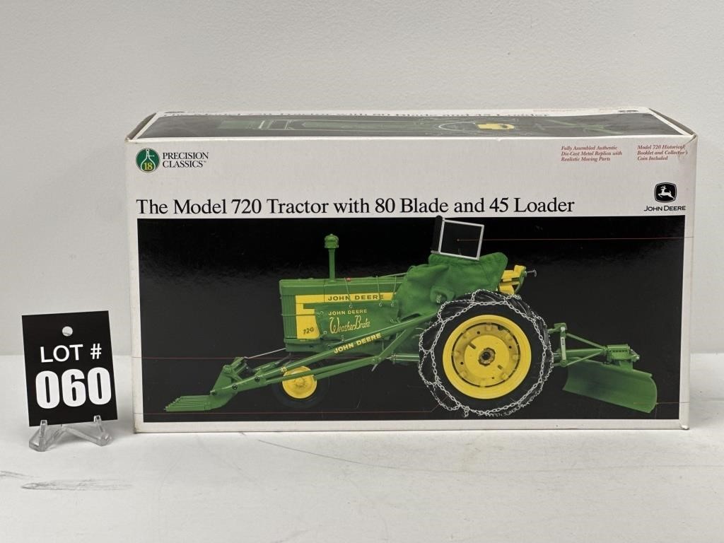 ERTL Collectibles J.D. The Model 720 Tractor wih